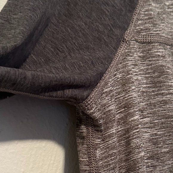 AE Outfitters Men's 360 Extreme Flex Long Sleeve Dark/Light Heather Gray Size L - Picture 9 of 16